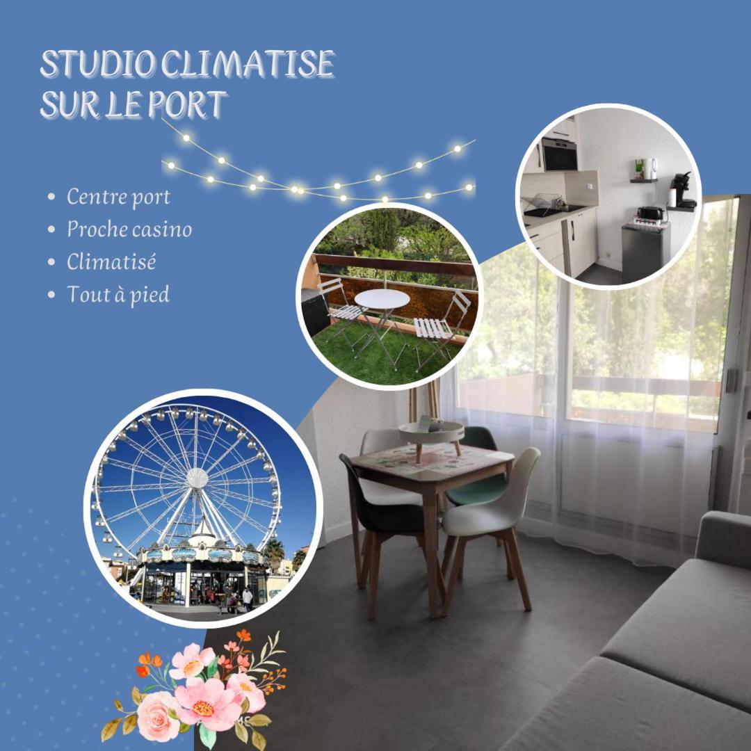 Ferienwohnung La Desirade Avec Parking- Port - Wifi Couchage En 160 Neuf Agde Exterior foto